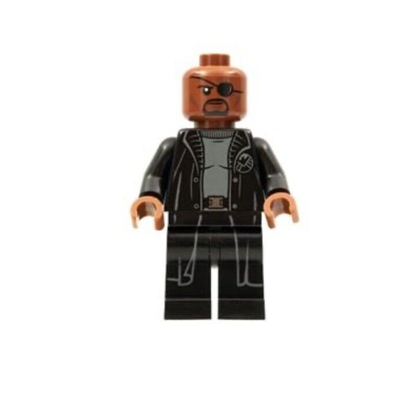 🔥 LEGO Minifigure Nick Fury sh585b Marvel Super Heroes 76153 NEVER ASSEMBLED - Picture 4 of 4